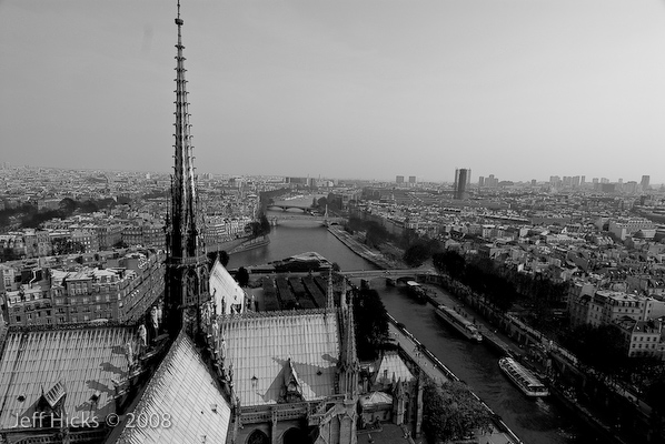 A view from Notre Dame.  Jeff Hicks Photography