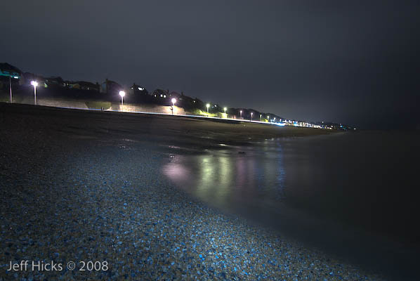Battery Point - Painting with light.  Jeff Hicks Photography
